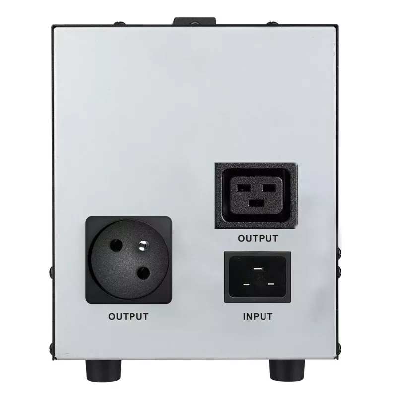 BlueWalker PowerWalker AVR 3000 SIV FR automatinis įtampos reguliatorius, 3000VA/2400W, 230V, 4x prancūziškas lizdas, juodas