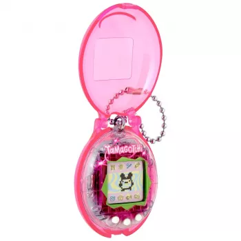 BND Tamagotchi Original Virtual Pet su apsauginiu dėklu - rožinė
