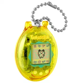 BND Tamagotchi Original su dėklu - Geltona