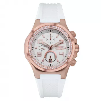 BOBROFF BF1002L25 Unisex Analoginis Kvarcinis Laikrodis 43mm Nerūdijančio Plieno Korpusas Juodas Odinis Dirželis