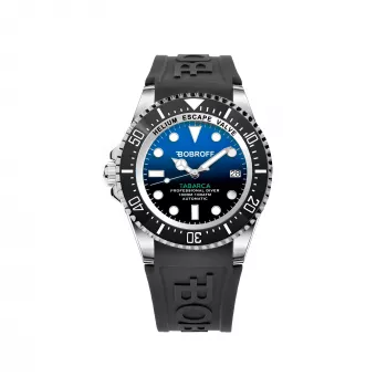 BOBROFF MAN BF0003i-BFSTN 44mm Vyriškas Kvarcinis Analoginis Nerūdijančio Plieno Laikrodis