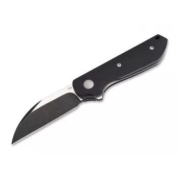 Böker Plus Corvus Nitro-V sulankstomas peilis, juoda G10 rankena, akmens plovimo geležtė