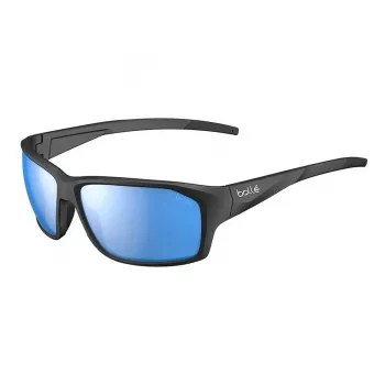 Bolle Bolt 2.0 S akiniai nuo saulės unisex BS136009-S (61/15/125 mm) matiniai juodi Phantom Brown Red fotochrominiai
