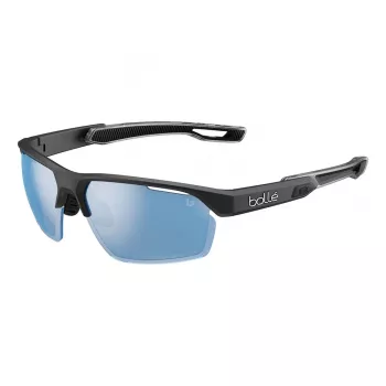 Bolle Bolt 2.0 Unisex Akiniai BS058005-S Matiniai Juodi Pilki Lęšiai 66/15/130 mm