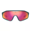 Bolle BS010009 Unisex Sportiniai Akiniai Nuo Saulės – Juodas Nylon Rėmas, Pilki Polikarbonato Lęšiai, UV400 Apsauga