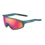 Bolle BS010009 Unisex Sportiniai Akiniai Nuo Saulės – Juodas Nylon Rėmas, Pilki Polikarbonato Lęšiai, UV400 Apsauga