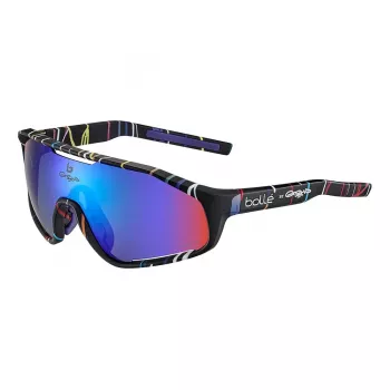 Bolle BS010011 Unisex akiniai su skydiniu lęšiu 136mm polikarbonatas nailono rėmas UV400