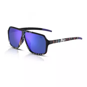 Bolle BS030008 Unisex akiniai nuo saulės – matinė juoda, pilki lęšiai – 60/10/140 mm