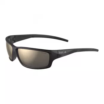 Bolle BS041007 Unisex Sportiniai Akiniai – TNS Pilki Lęšiai, Matinė Juoda Rema