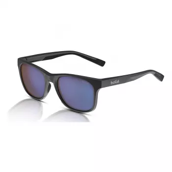 Bolle BS051006-S Phantom akiniai – unisex sportiniai wrap-around, fotochrominiai poliarizuoti NXT lęšiai, matinė juoda