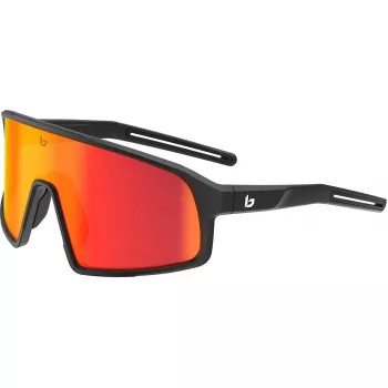 Bolle Striver Sunglasses Category 3 Matte Black/Sunrise