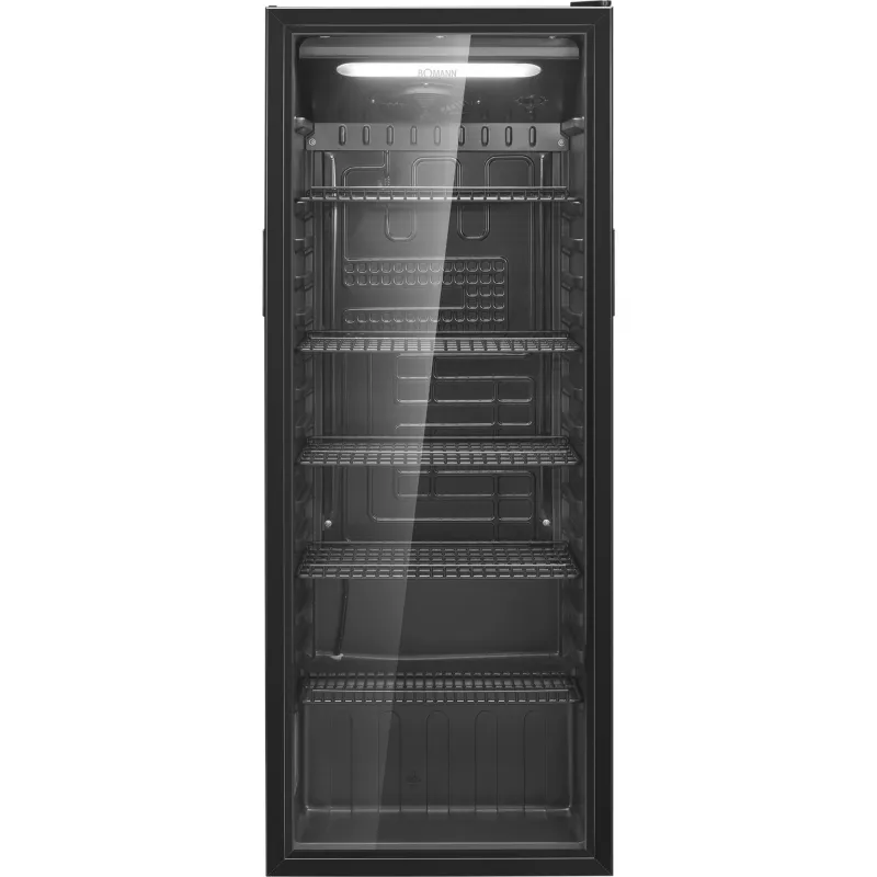 Bomann KSG 7292 Šaldytuvas su stiklinėmis durelėmis 143cm Baltas