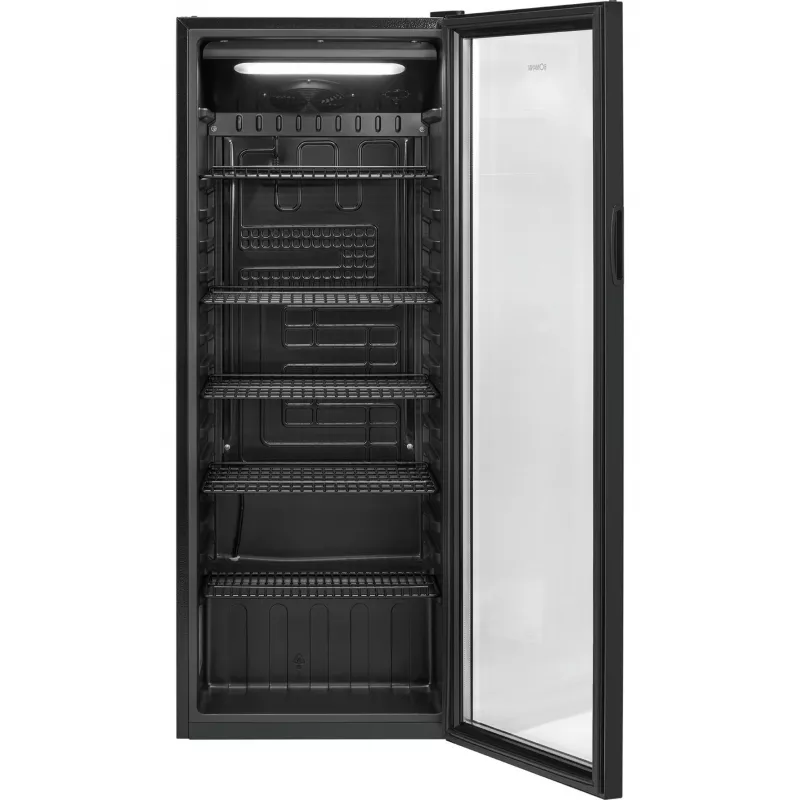 Bomann KSG 7292 Šaldytuvas su stiklinėmis durelėmis 143cm Baltas