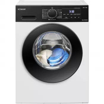 BOMANN WA 7188 širdelės formos vaflinė, 1300 W, balta/juoda