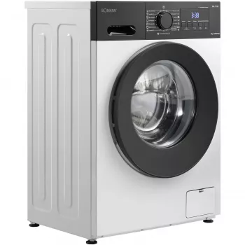 BOMANN WA 7188 širdelės formos vaflinė, 1300 W, balta/juoda