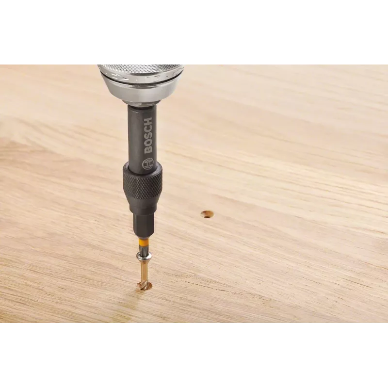 Bosch 2607002786 20 dalių atsuktuvų antgalių rinkinys su magnetiniu universaliu laikikliu, 25 mm S2 plieno antgaliai Phillips, Pozidriv, plokštiems, Torx, Hex
