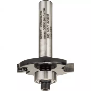 Bosch Accessories 2608628403 karbido frezavimo griovelių freza, 32 mm pjovimo skersmuo, 8 mm kotas, 51 mm ilgis