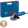Bosch kampinis šlifuoklis GWS 12-125 Professional + deimantinis pjovimo diskas Blue, 1 200 W (06013A6102)
