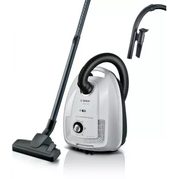 Bosch BGL38WH2 Dulkių Siurblys Su Maišeliu, 600W, Baltas/Anthracitas