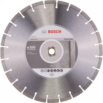 BOSCH deimantinis pjovimo diskas 350x25,4 mm segmentuotas betonui