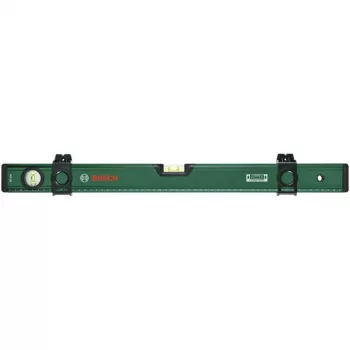 Bosch DIY gulsčiukas 60 cm su žymėjimo slankikliu, V grioveliu ir plokščiu frezuotu pagrindu – žalia