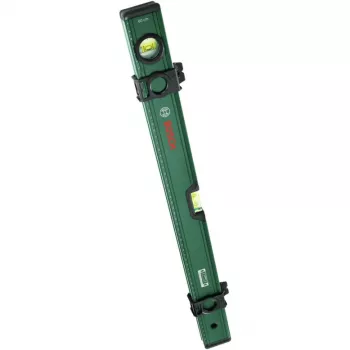 Bosch DIY gulsčiukas 60 cm su žymėjimo slankikliu, V grioveliu ir plokščiu frezuotu pagrindu – žalia