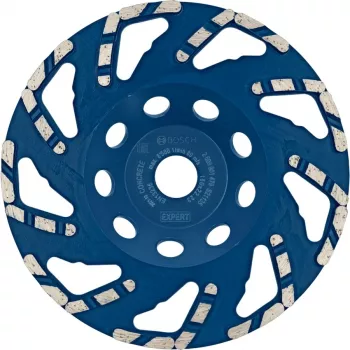 Bosch EXPERT Concrete deimantinis šlifavimo diskas 125 mm, dviejų eilių, 22.23 mm kiaurymė, 2608901479
