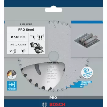 Bosch Expert for Wood diskinis pjūklas 140 x 20 mm, 30 dantų, TCT, ATB, rankiniams pjūklams 2608837747