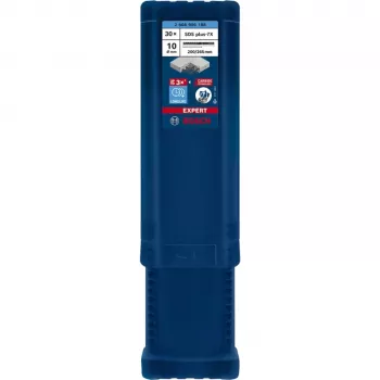 Bosch EXPERT SDS plus-7X gręžimo grąžtų rinkinys 10 mm, 30 vnt., 265 mm ilgio 2608900188