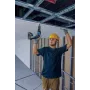 Bosch GTB 18V-45 Professional akumuliatorinis sausosios statybos suktuvas, 4500 RPM (18V, bešepetėlis, 1/4 colio šešiakampis, mėlynas/juodas/raudonas)