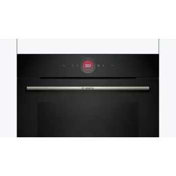Bosch HBG7341B1 Series 8 įmontuojama elektrinė orkaitė, 71 l, pirolizinis valymas, juoda, 60 cm
