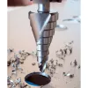 Bosch HSS laiptinis grąžtas 4-20 mm, 3 plokštumų kotas, 70,5 mm ilgio 2608597519