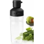 Bosch MMZV0BT1 ToGo butelis 500 ml Tritan, juodas/permatomas, VitaPower blenderiams