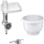 Bosch MUZ5BS1 virtuvės kombaino priedas pjaustymui ir tarkavimui, baltas