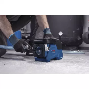 BOSCH POWERTOOLS Belaidis vandens siurblys GTP 18V-28 Solo, 18V (Mėlyna/Juoda, be akumuliatoriaus, švariam vandeniui)
