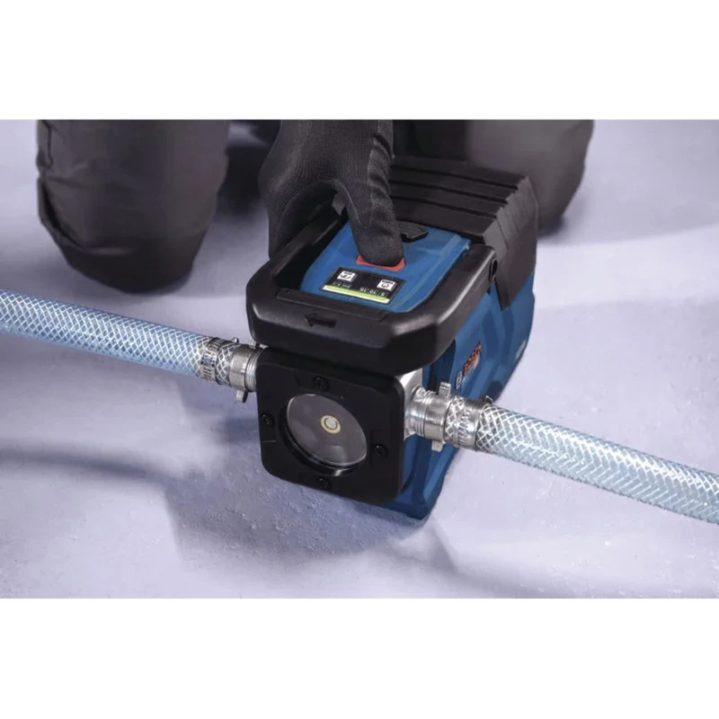 BOSCH POWERTOOLS Belaidis vandens siurblys GTP 18V-28 Solo, 18V (Mėlyna/Juoda, be akumuliatoriaus, švariam vandeniui)