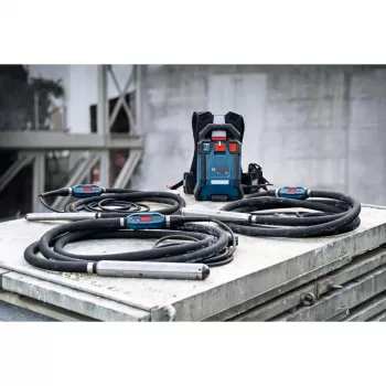 BOSCH POWERTOOLS GPU 18V-2 DI belaidė aukšto dažnio betono vibratoriaus sistema (dėžutėje)