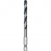 Bosch PowerTools HSS PointTeQ Hex Twist Grąžtas, 6 mm, 10 vnt., Darbinis Ilgis 57 mm