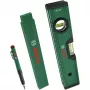 Bosch PowerTools žymėjimo rinkinys, 3 vnt. (žalia/juoda) – giluminis žymeklis, universalus žymeklis ir dailidės pieštukas