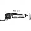 BOSCH POWERTOOLS Daugiafunkcis pjūklelis GOP 30-28 Professional (Mėlynas/Juodas, L-BOXX, 300 W, su priedais)