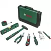 BOSCH Powertools Universal Hand Tool Set, 25 dalių (žalia, su įrankių krepšiu)