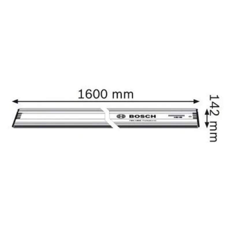 Bosch Professional FSN RA 32 1600 kreipiamoji liniuotė, 1600 mm, aliuminis