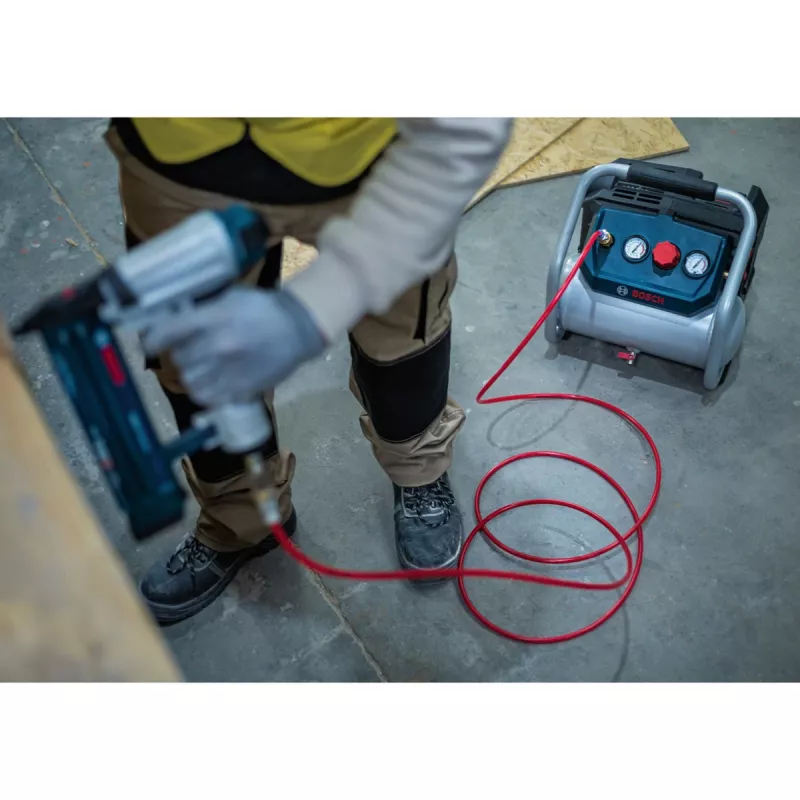 Bosch Professional GKO 18V-51 belaidis oro kompresorius (mėlyna/sidabrinė)