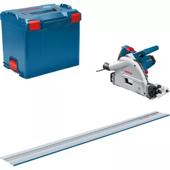 Bosch Professional GKT 55 GCE Plunge Saw su FSN 1400 kreipiamąja bėgeliu, 1400 W, mėlynas, L-BOXX