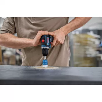 Bosch Professional GSR 12V-32 Akumuliatorinis Gręžtuvas-Suktuvas (12V, 2x 2.0Ah Li-Ion, 36 dalių priedų rinkinys, dėklas, mėlynas/juodas)