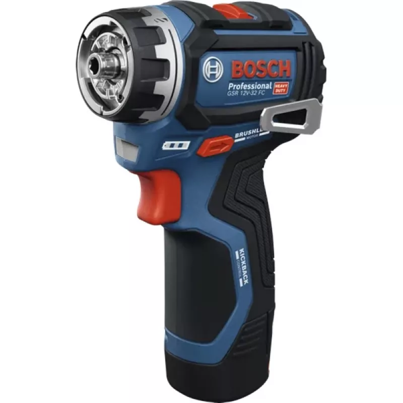 Bosch Professional GSR 12V-32 FC belaidis gręžtuvas-suktuvas 12V mėlynas/juodas (be akumuliatoriaus)