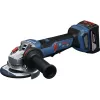 BOSCH Professional GWS 18V-11PS belaidis kampinis šlifuoklis 125mm 18V Solo (be akumuliatoriaus) L-BOXX dėkle