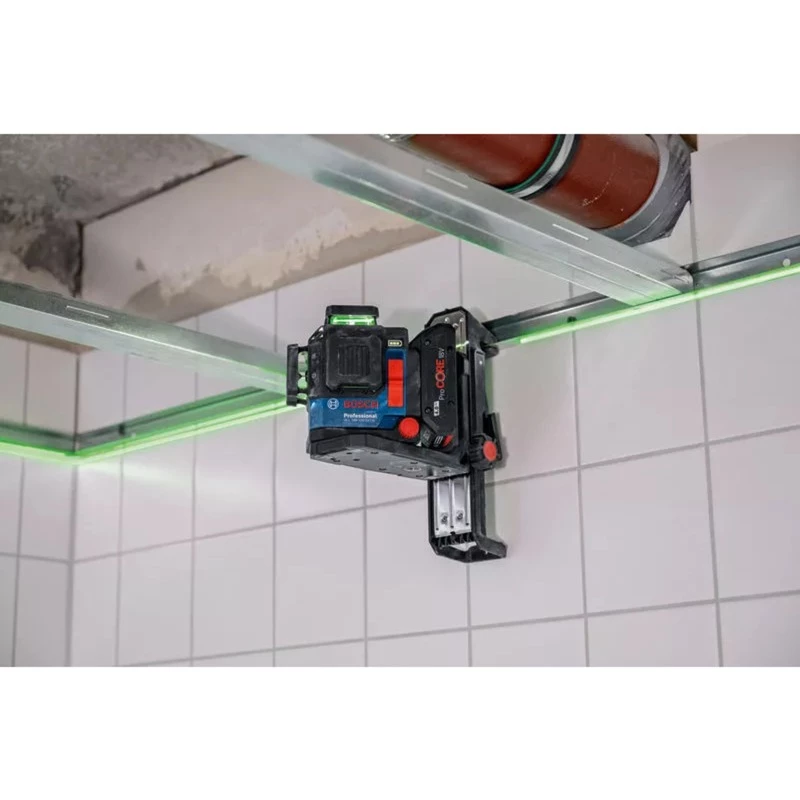 Bosch Professional Montavimo laikiklis DK 20 (juodas, skirtas linijiniams lazeriams GLL 18V-120-33 CG ir LB 10 laikikliui)