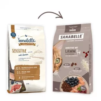 BOSCH Sanabelle Sensitive with Lamb - Sausas kačių ėdalas 2kg