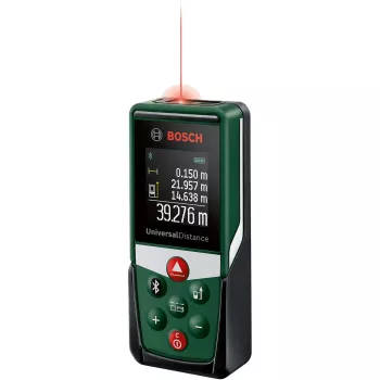 Bosch UniversalDistance 40C lazerinis atstumo matuoklis su Bluetooth, 40 m diapazonas, spalvotas ekranas, IP54 06036721Z0